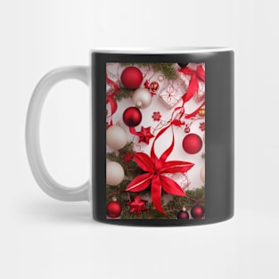 Christmas Seamless Pattern, Christmas Decorations #8 Mug